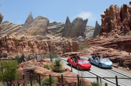 Investments over the first 9 months of the year totaled $1.37 billion versus $2.3 billion in the previous year that included the opening of Cars Land in California.