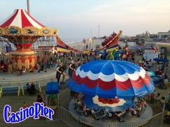 Jack Rouse Associates provided master planning and programming services for Casino Pier re-building effort (USA).