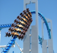 One of the highlights of the 2013 investment plan of  Cedar Fair is the B&M winged roller coaster GateKeeper opened at Cedar Fair.