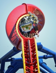 Le groupe Plopsa a choisi un modèle existant déjà construit à Six Flags Discovery Kingdom aux Etats-Unis.