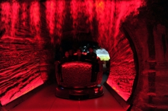 ETF Ride Systems has completed several projects around the world (photo: Volcans Sacrés dark ride at Vulcania)